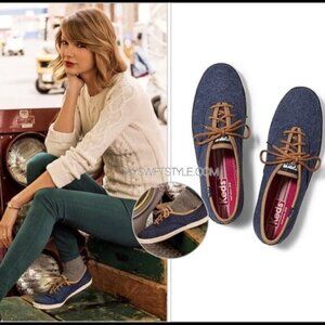 Classic Keds‎ Champion Wool Navy Sneakers Size 10